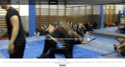 Desktop Screenshot of kravmaga-mallorca.com