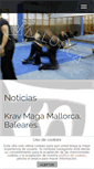 Mobile Screenshot of kravmaga-mallorca.com