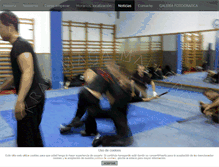 Tablet Screenshot of kravmaga-mallorca.com